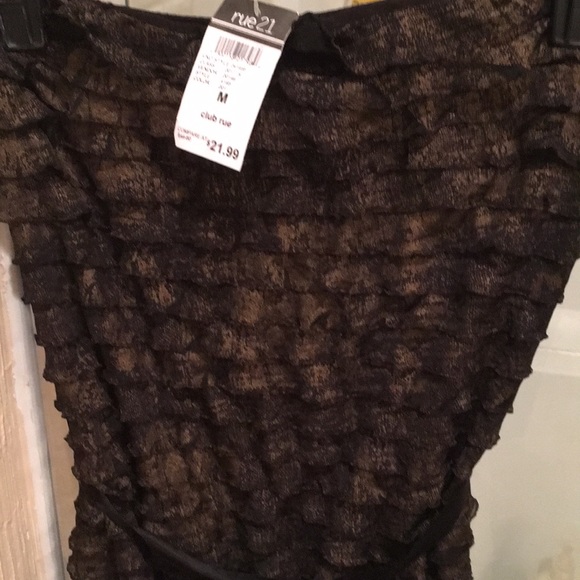 Rue 21 tube tops girls night NWT M NWOT XL - Picture 6 of 8